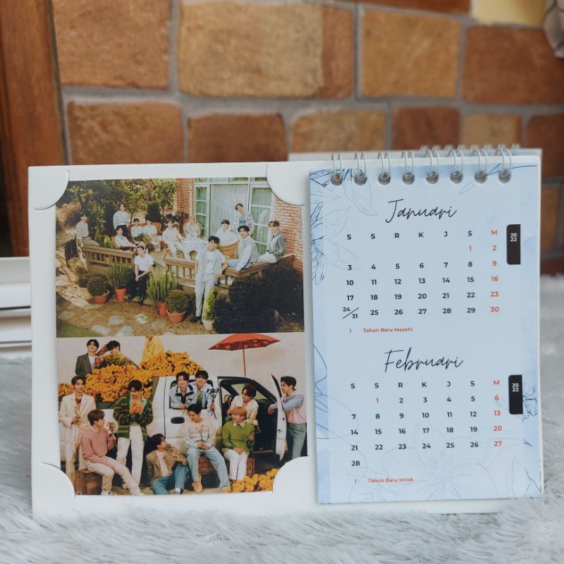 Jual Kalender Meja 2022 Seventeen Indonesia|Shopee Indonesia