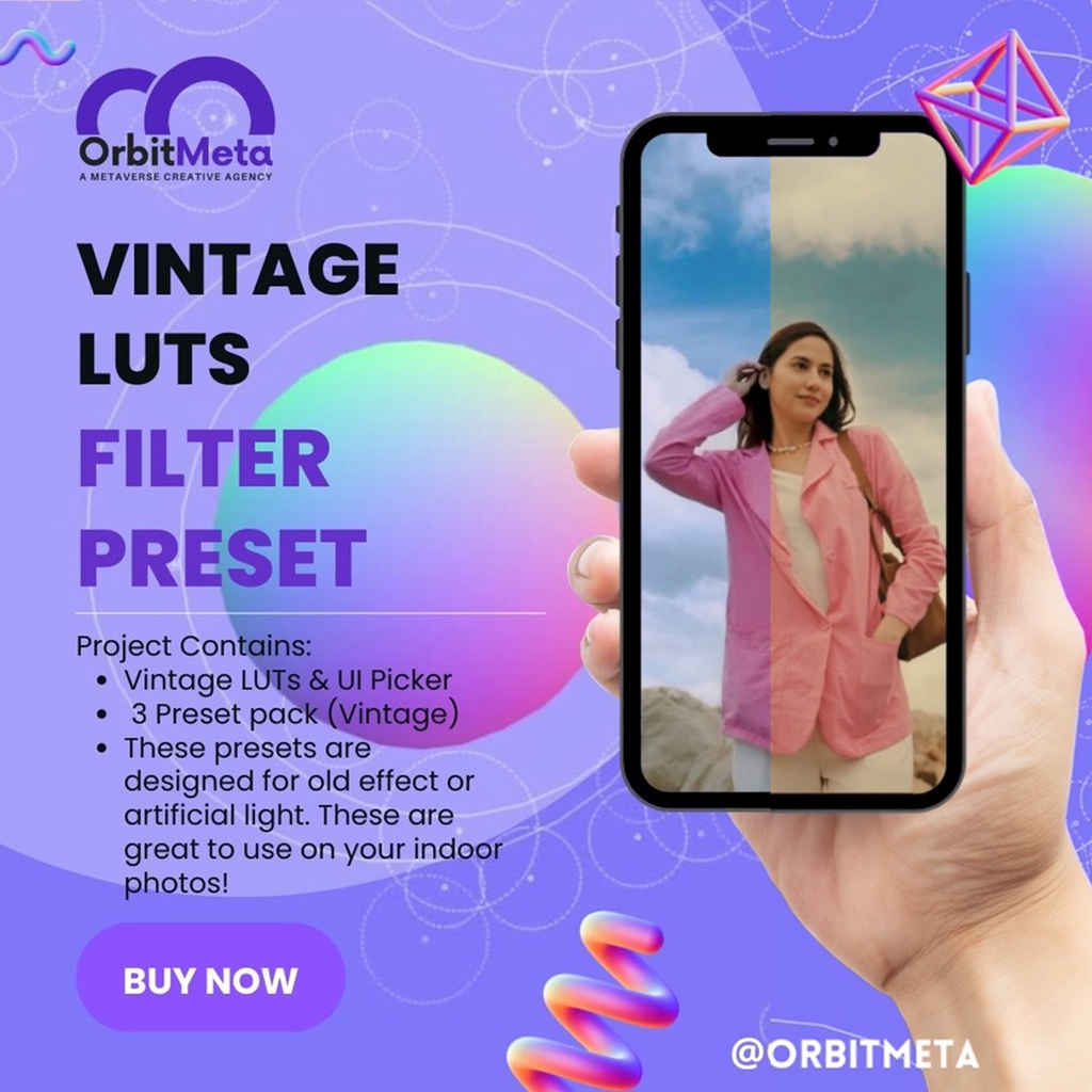 Jual FILTER INSTAGRAM VINTAGE / Filter Unik Instagram / Filter Aesthetic / Filter Beauty Jasa