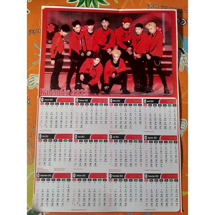 Jual Kalender Kpop 2022 Custom Indonesia|Shopee Indonesia