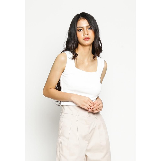 Jual Terbaru Valino Ladies Tank Top Wanita Putih - D-Zfde01-A5 - 10 Fashion Wanita | Shopee Indonesia