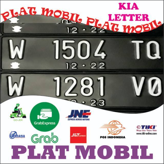 Mentahan Plat Nomor Kosong status wa galau