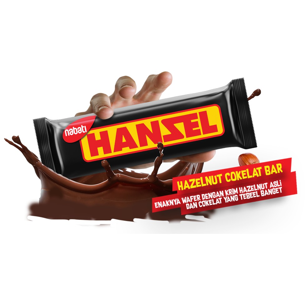 Jual Coklat Hanzel Nabati 12Pcs 12 Wafer Hazelnut Chocolate Bar 5 Pcs Juga Bisa | Shopee Indonesia