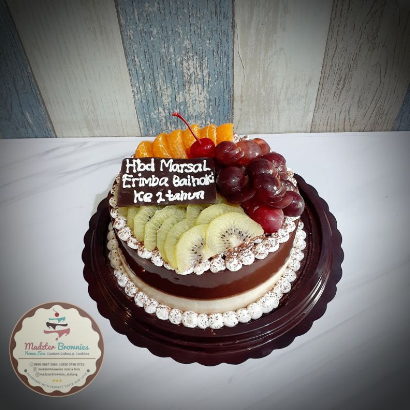 Jual Puding Coklat Topping Buah | Shopee Indonesia