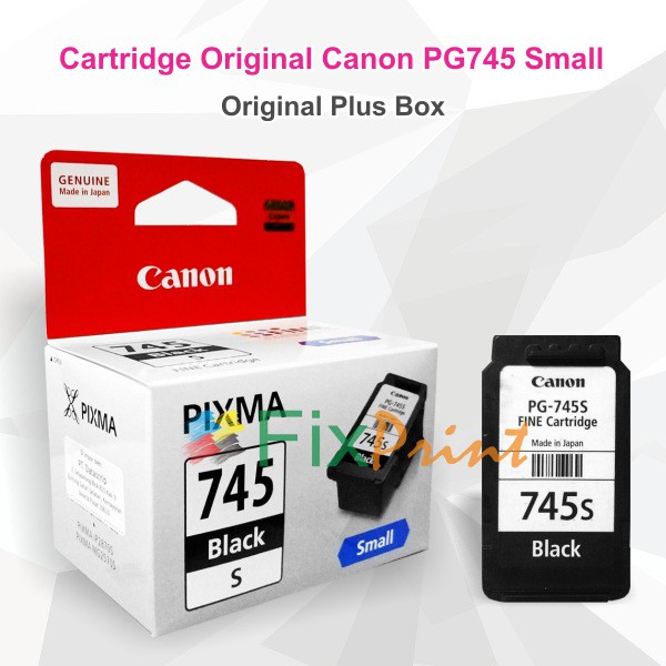 Cartridge Tinta Canon PG745s PG745s PG745 Small Printer TS207 TS307 iP2870 MG2570 MG3070 MX497