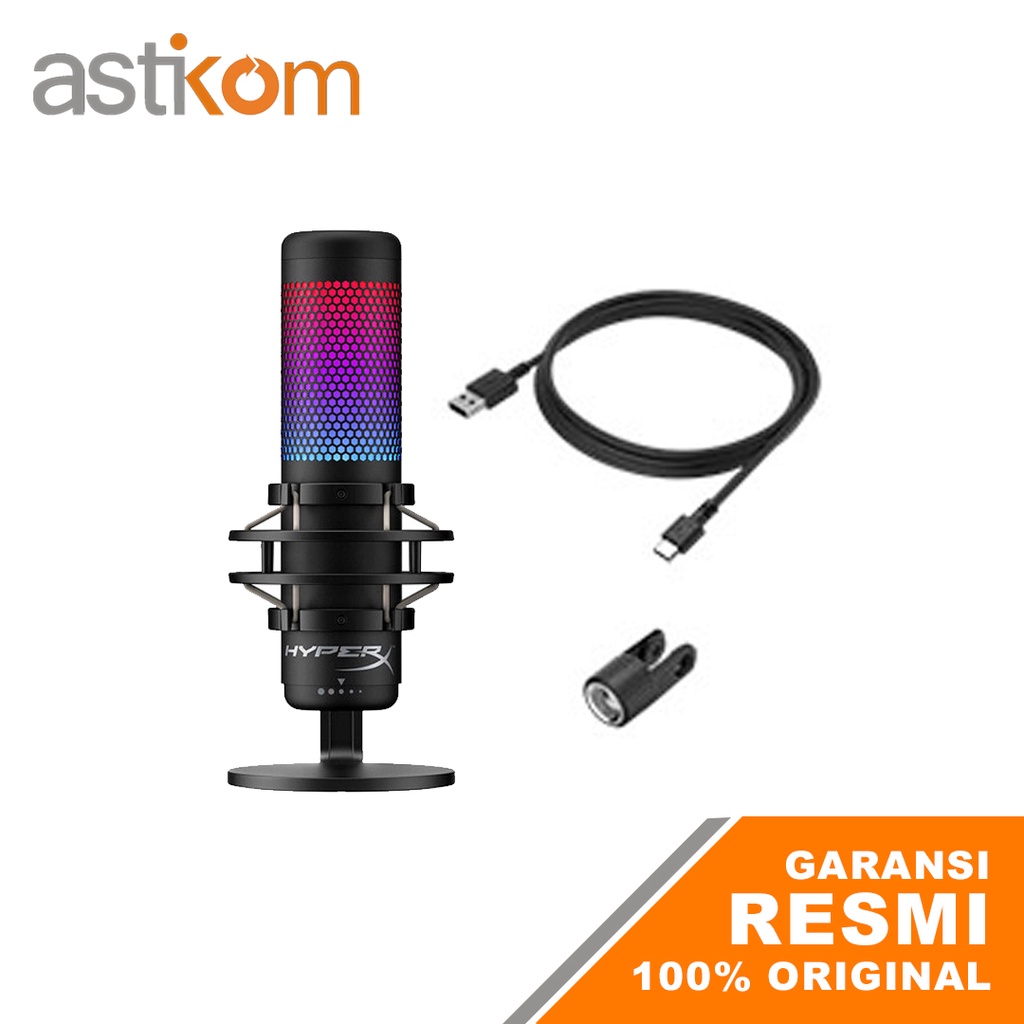 Jual Hyperx Quadcast S RGB USB Condenser Gaming Microphone Shopee