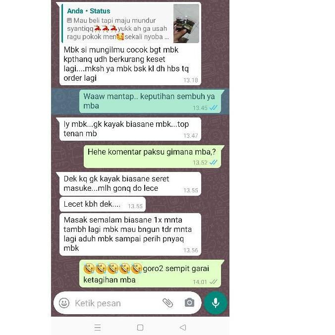 10.10 F⚡ASH SALE Pil rapet keset manjakani untuk keputihan | Shopee  Indonesia