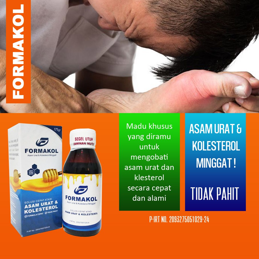 OBAT RADANG SENDI AKIBAT GEJALA ASAM URAT YANG MUJARAB | Shopee Indonesia