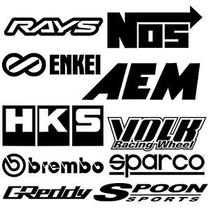 Jual Costum Stiker Logo Sponsor Untuk Mobil | Shopee Indonesia