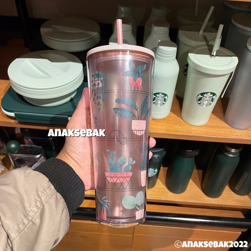 Jual Starbucks Cold Cup Home Greenery 24oz Summer 2 2022 Edition