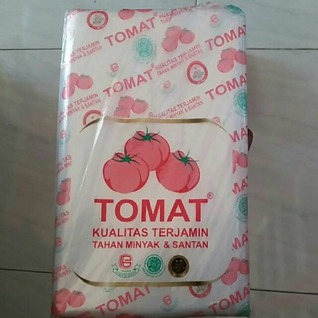 Jual Kantong Plastik PE Merk Tomat uk 2 kg Indonesia