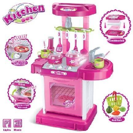 Jual Mainan Anak Edukasi Maenan Anak Perempuan Terbaru 2019 Murah Kitchen Set Koper Besar Masak Masakan | Shopee Indonesia