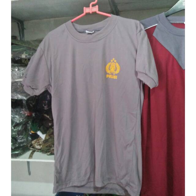 Jual Kaos Coklat Polisi | Shopee Indonesia