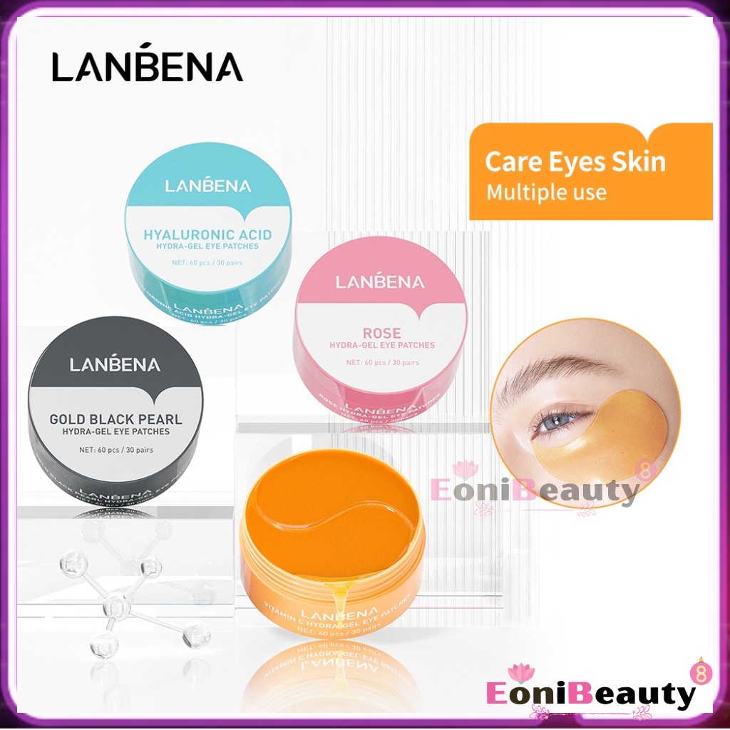 Jual [BPOM] LANBENA Masker Mata Eye Patches eye mask Vitamin C