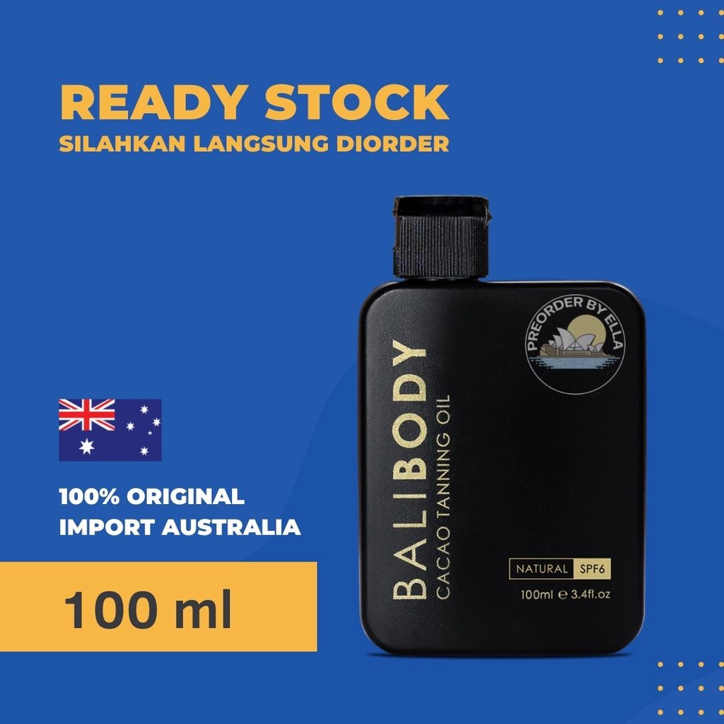 Jual Bali Body Cacao Tanning Oil SPF 6 SPF6 100ml 100ml Australia