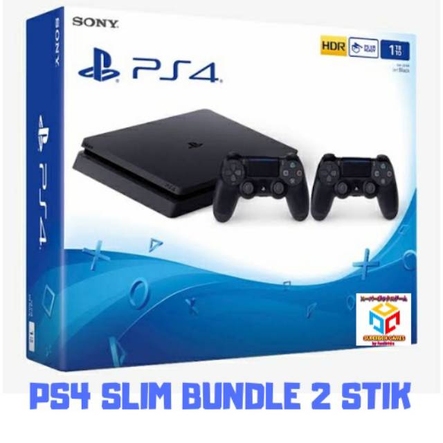 Jual Ps4 Slim 1Tb 2 Stick Cuh 2218B Garansi Sony Indonesia Original | Shopee Indonesia