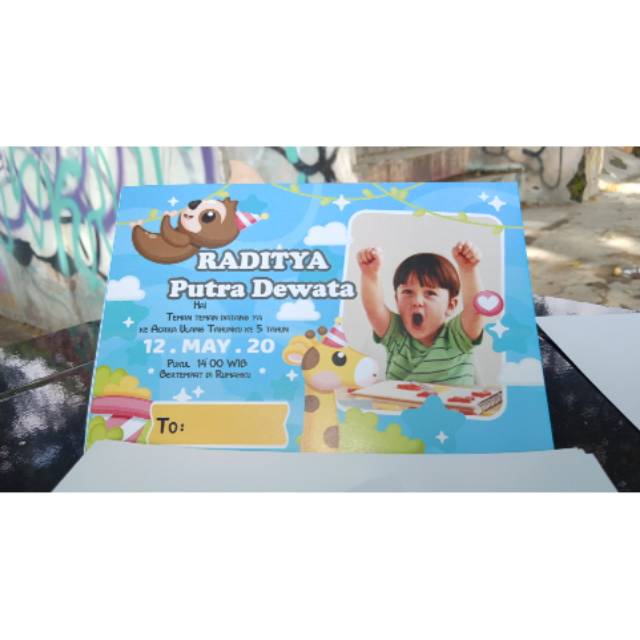 UNDANGAN ULANG TAHUN / AQIQAH / PITON-PITON/TEDAK SITEN | Shopee Indonesia