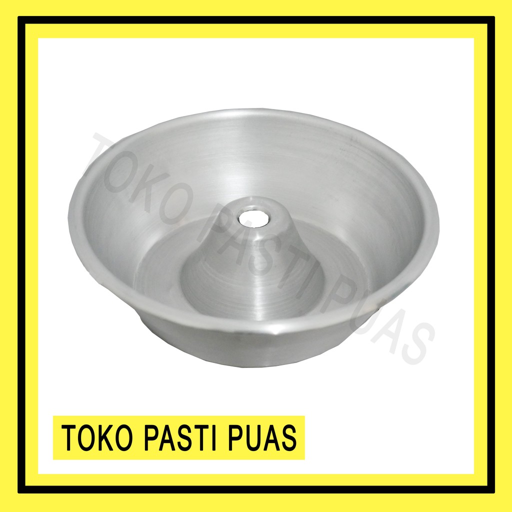 Loyang Aluminium Tulban Press Bolu Kue Cake Ukuran 8 10 12 14 18 20 22
