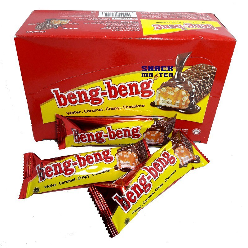 Beng Beng Wafer Caramel Coklat [20 Pcs] Shopee Indonesia