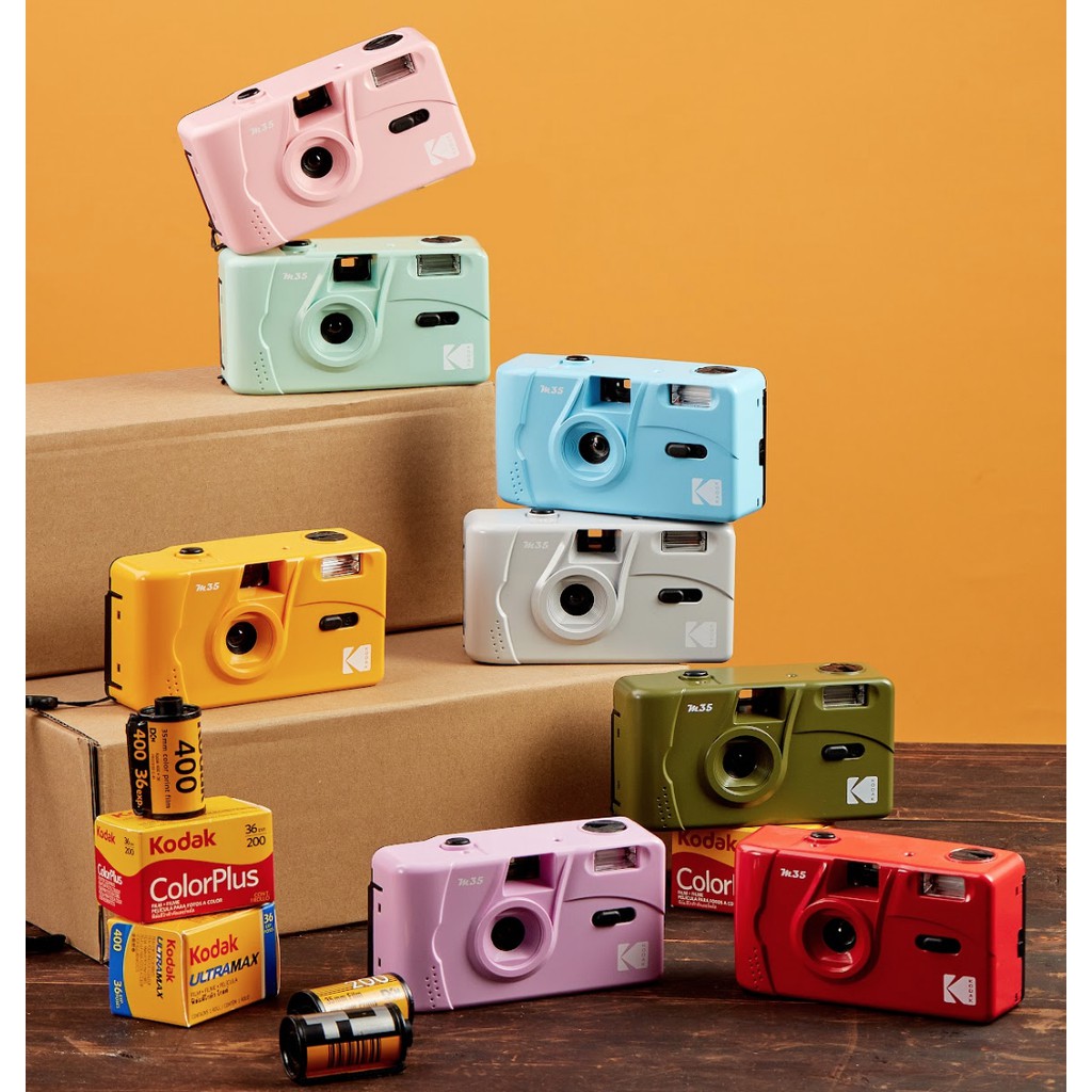 Jual Kodak Film Camera M35 Kuning Ungu Hijau