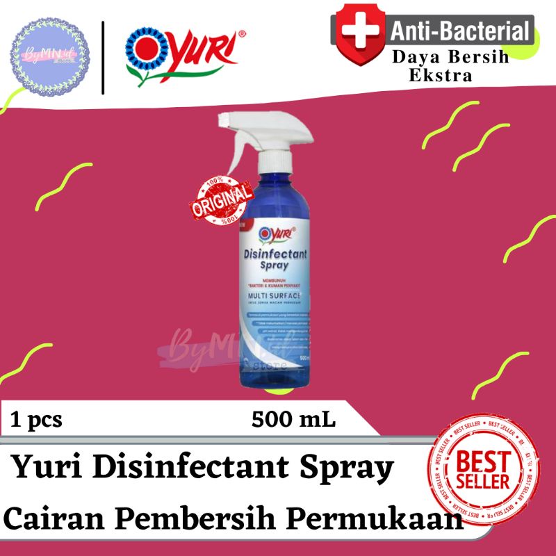 Jual ByMN.id YURI DISINFECTANT SPRAY 500ML Shopee Indonesia