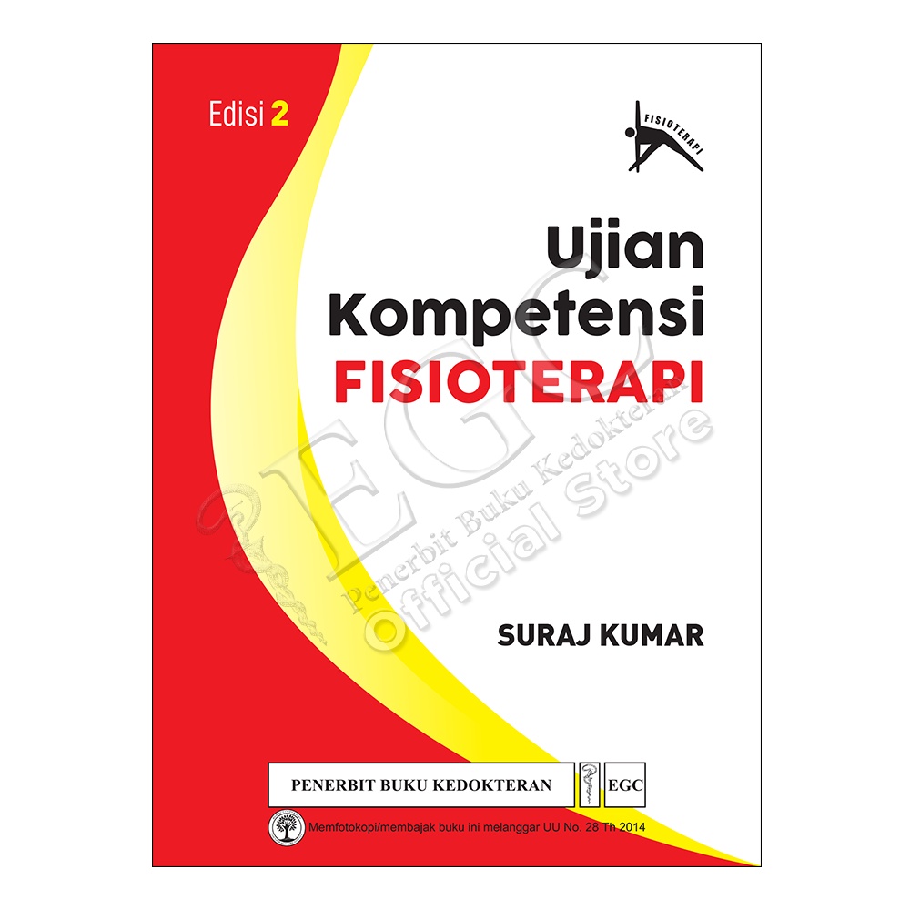 Jual Buku Ukom Fisioterapi Ori - Buku Ujian Kompetensi Fisioterapi Edisi 2 Suraj Kumar Egc Indonesia|Shopee Indonesia