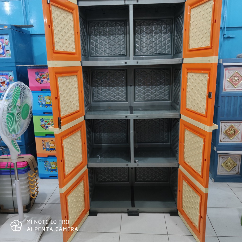 Lemari Plastik Phylia Jumbo LEMARIWEUH