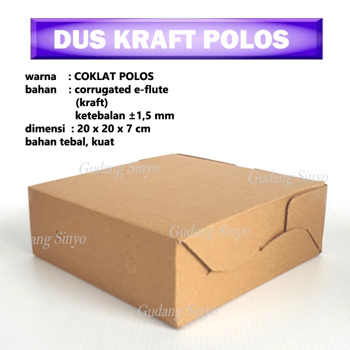 Jual Kotak Nasi / Kotak Coklat / Dus Nasi Kraft Warna Coklat Polos Atau Motif | Shopee Indonesia