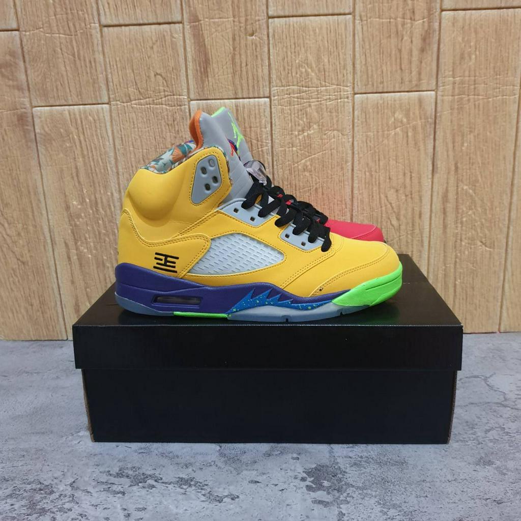 Jual Sepatu Nike Air Jordan 5 Retro Se What The | Shopee Indonesia
