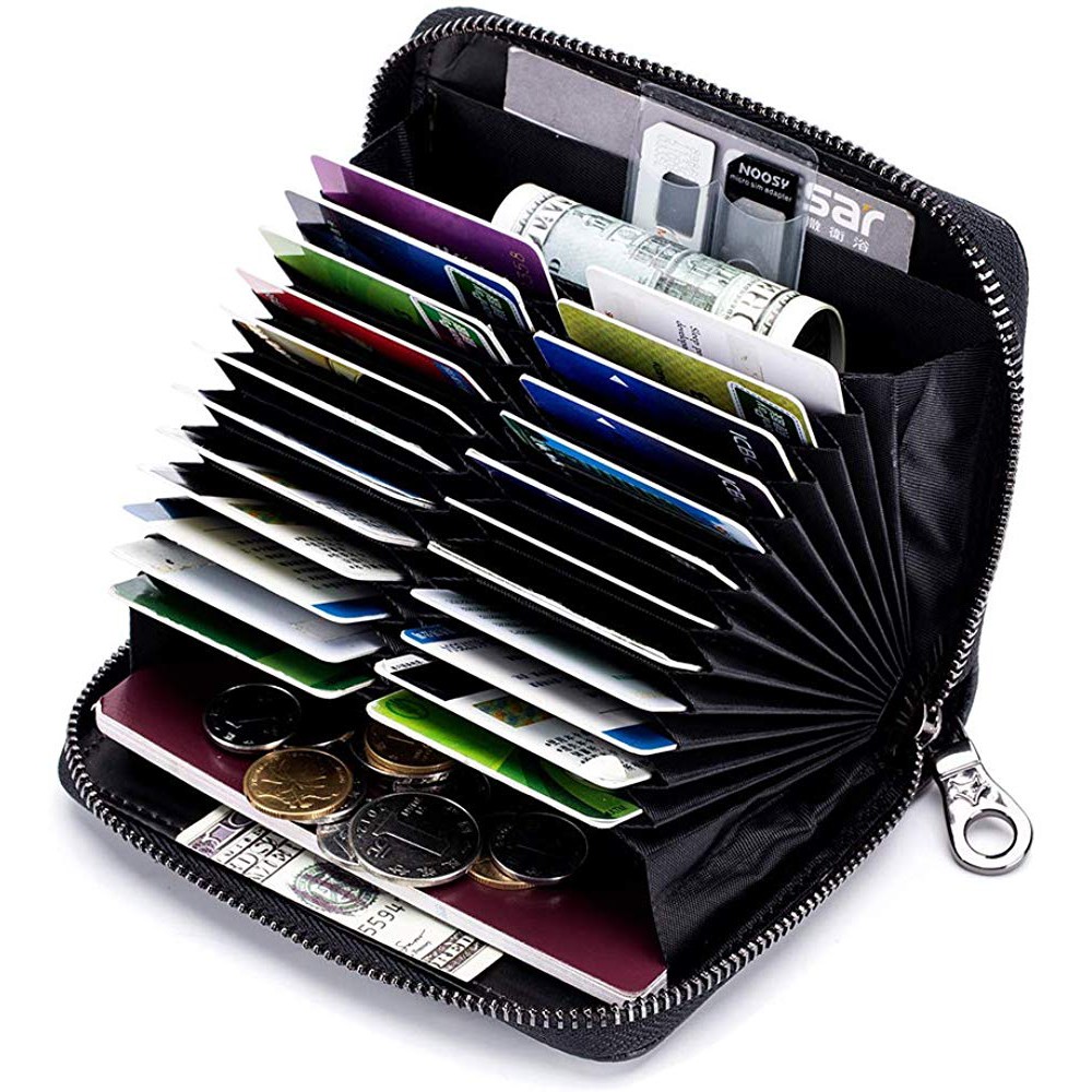 Dompet Pemegang Kartu Kredit Kulit Asli Dompet Paspor