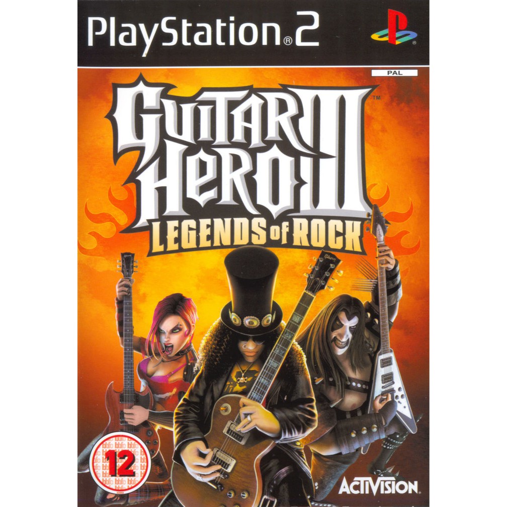 Jual DVD Game PS2 Guitar Hero III Legends of Rock Indonesia|Shopee Indonesia