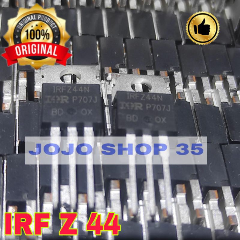 Jual MOSFET IRFZ 44 IRF Z44 IRFZ44 IRF Z 44 MOSPET TRANSISTOR ORIGINAL