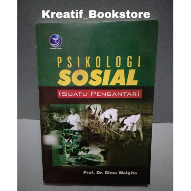 Psikologi Sosial Suatu Pengantar Bimo Walgito Shopee Indonesia