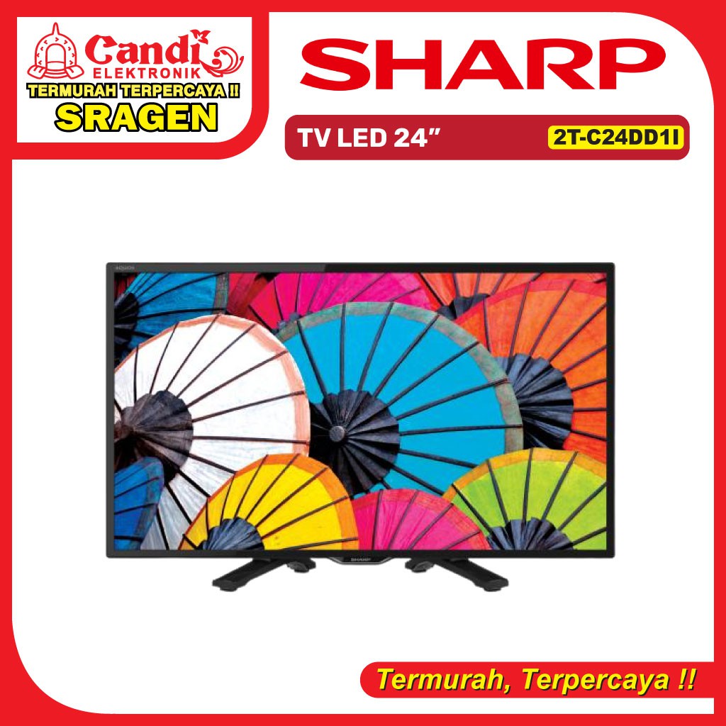 Jual SHARP DIGITAL TV LED 24 INCH 2T C24DD1I Shopee Indonesia