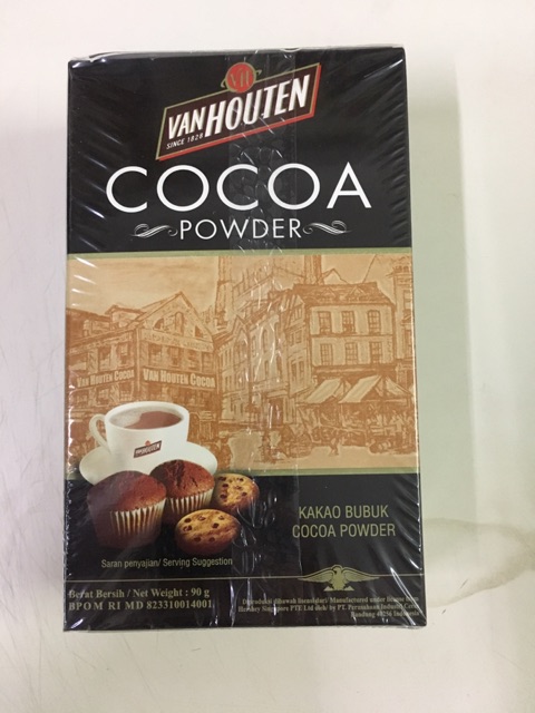 Jual Cocoa Powder Van Houten 90G / Cocoa Bubuk 90G / Coklat Kakao Bubuk / Cokelat Cocoa / Bubuk Coklat | Shopee Indonesia