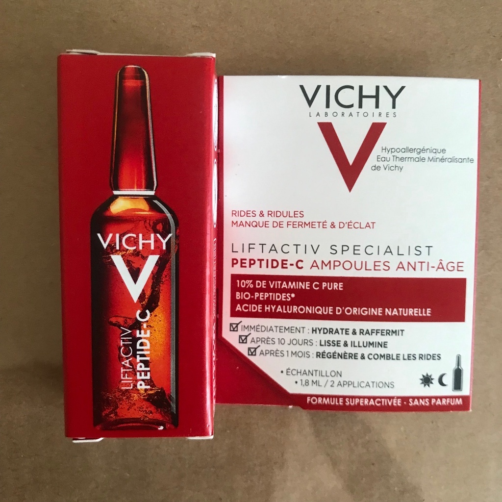 Jual Vichy Liftactiv Peptide-C Ampoule Serum Peptide Vitamin C Hyaluronic | Shopee Indonesia