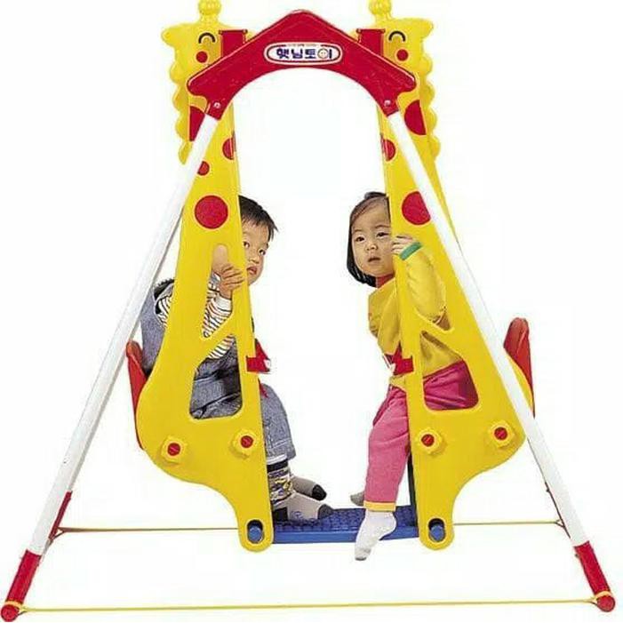 Jual Ayunan Anak/ Popo Double Swing Mainan Anak/ Dobel Ayunan Murah Laris | Shopee Indonesia