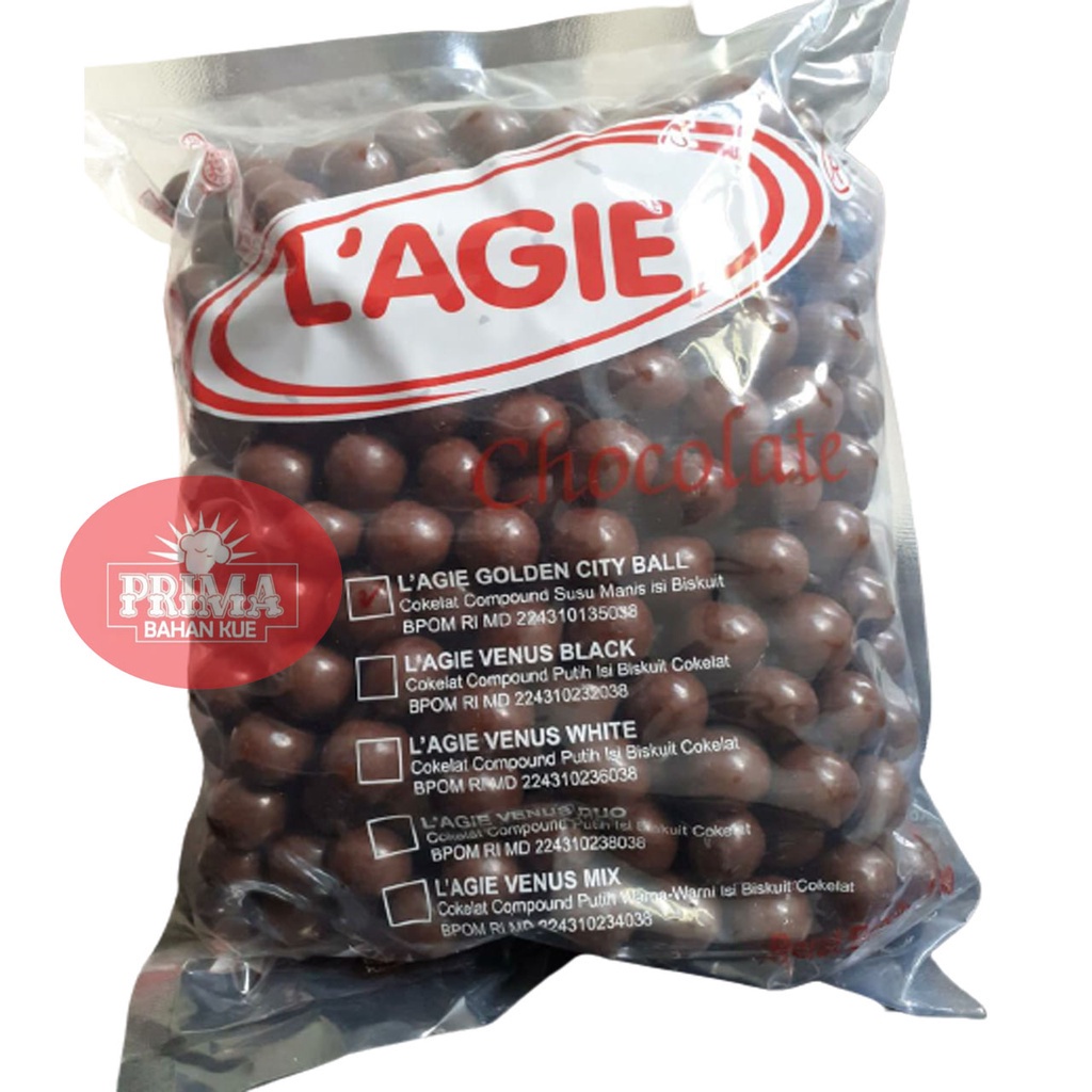 Jual Golden City Ball 1 Kg "Permen Isi Biskuit Rasa Coklat" | Shopee Indonesia