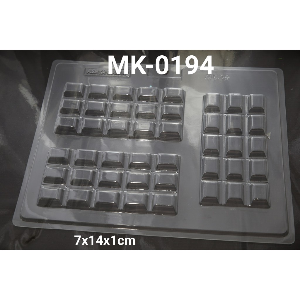Jual Mk-0194 Cetakan Mika Cetakan Coklat Coklat Blok | Shopee Indonesia