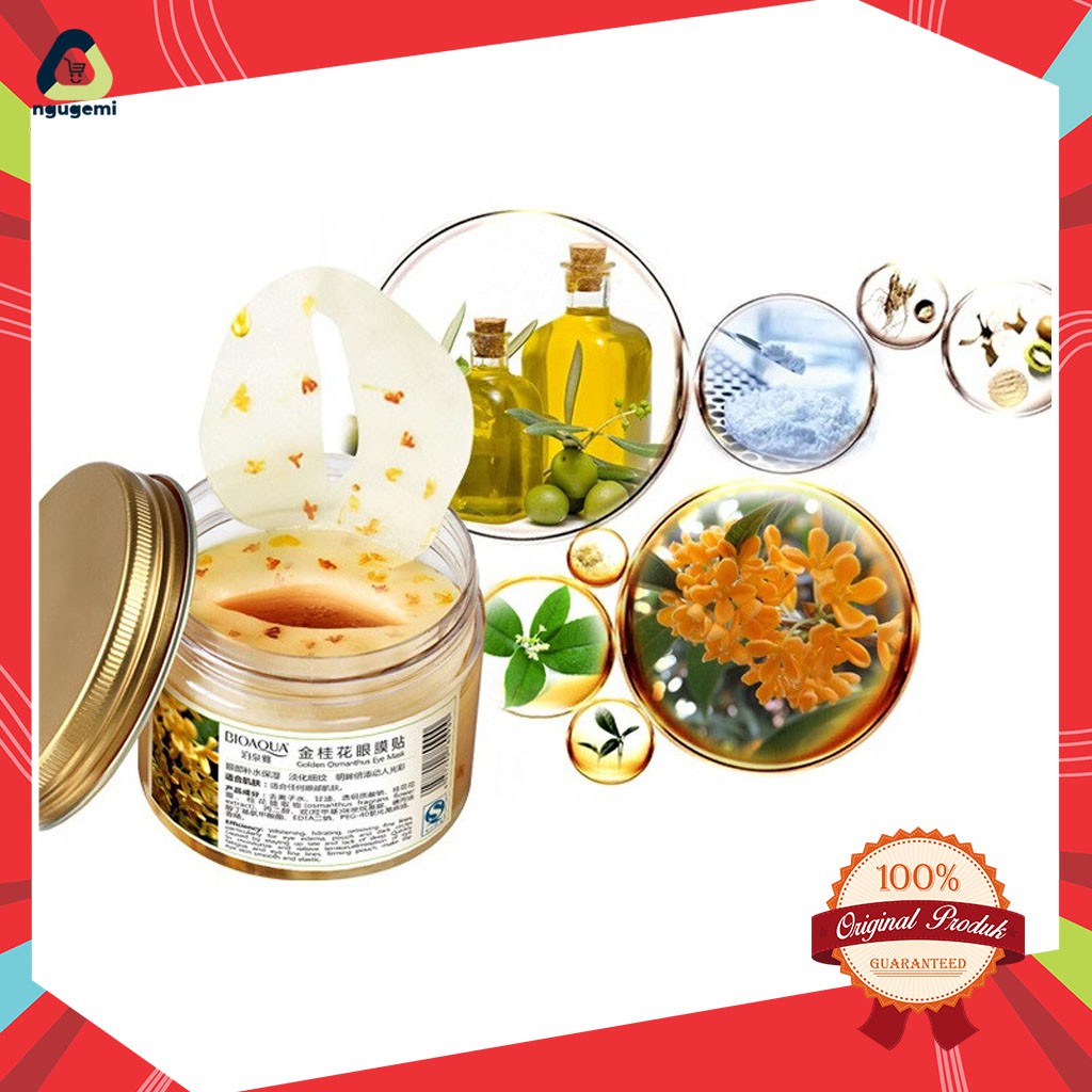 Jual Bioaqua Gold Osmanthus Eye Care Mask 140g Masker Mata Shopee