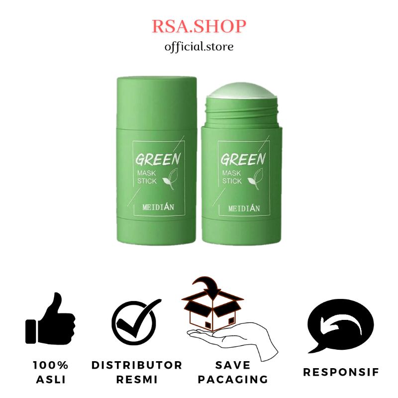 Jual Green Mask Stick Original / Meidian Green Mask Stick / Masker