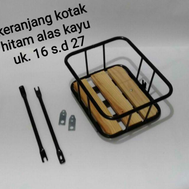 Rak Depan Sepeda Dari Kayu rakdanrak