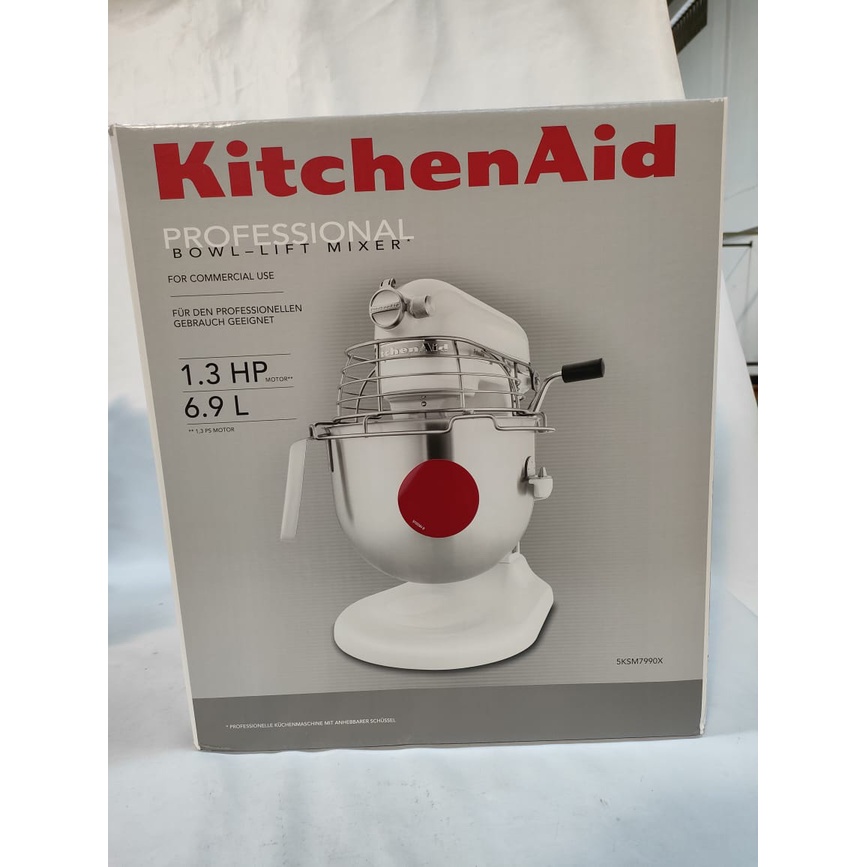 Jual Kitchen Aid Heavy Duty Kitchenaid 5Ksm7990Xeer Professional 6.9L Bowl  Lift Stand Mixer Red | Shopee Indonesia
