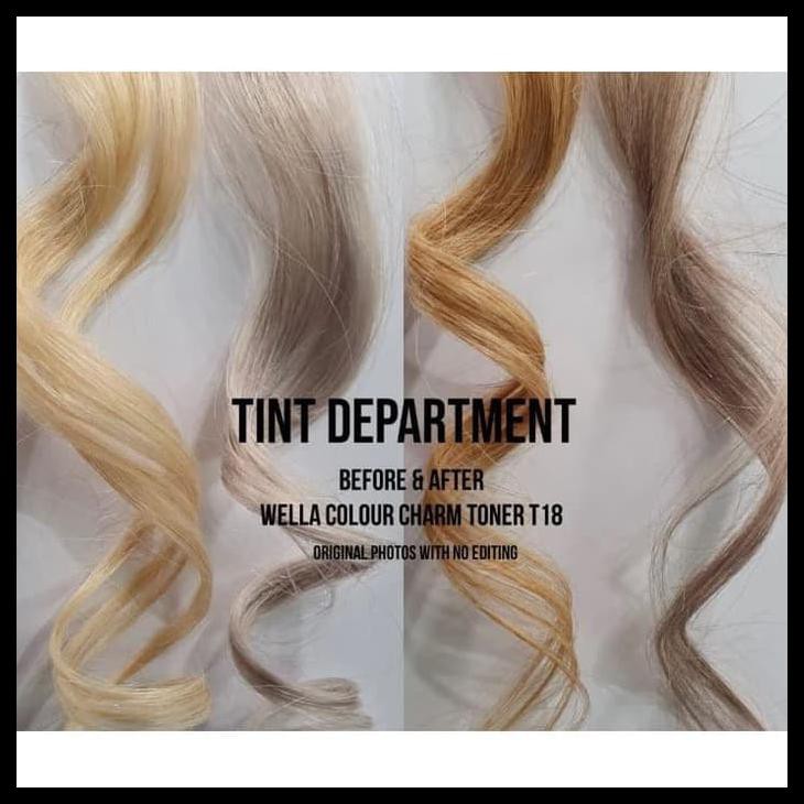 Jual Terbaru Cat Pewarna Rambut Wella Toner T18 Lightest Ash Blonde | Shopee Indonesia