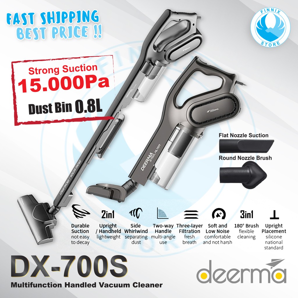 Jual Deerma Vacuum Cleaner 2 in 1 Penyedot Debu DX700 / DX700S Indonesia