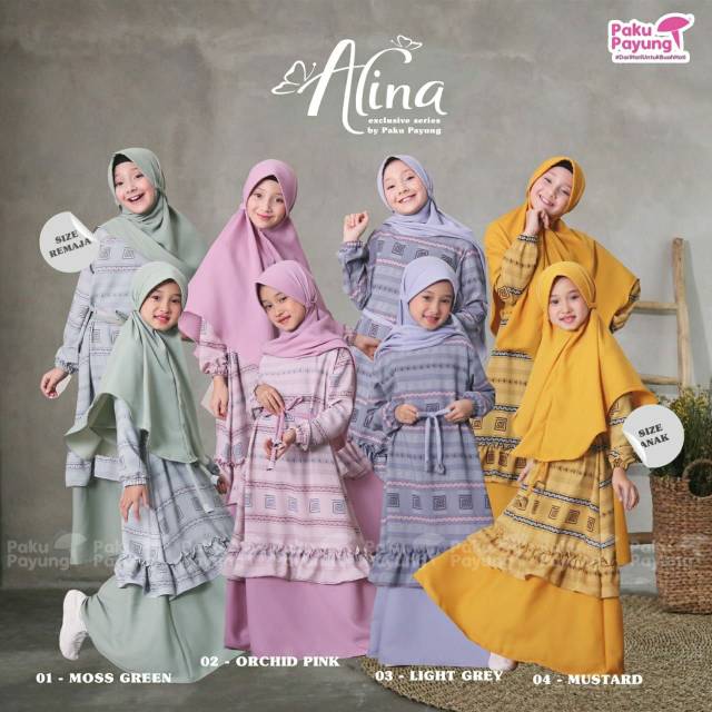 BAJU GAMIS ANAK PAKUPAYUNG COUPLE ANAK DAN REMAJA 413 TAHUN KEREN SET