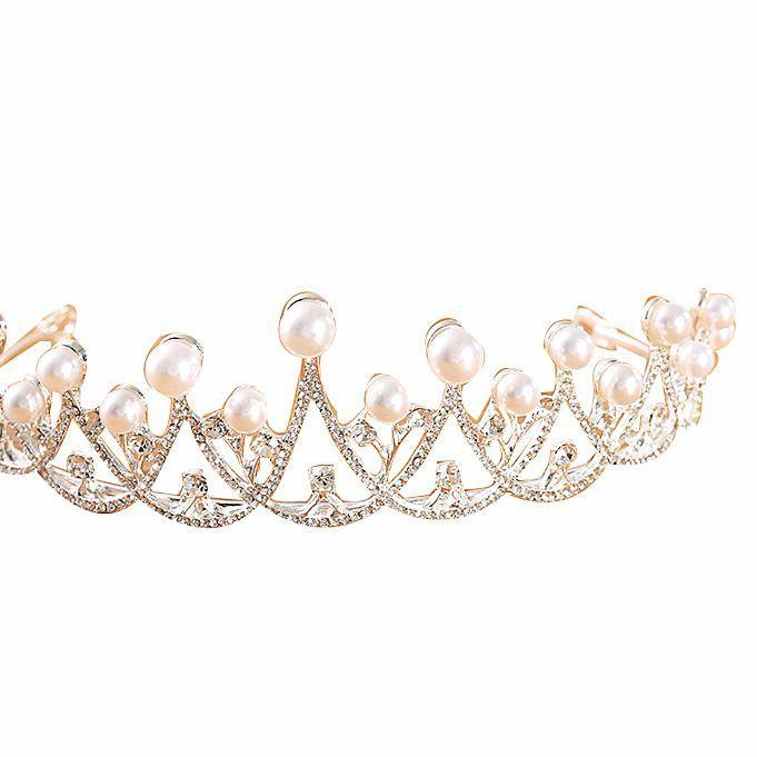 Mahkota mutiara warna gold | Shopee Indonesia