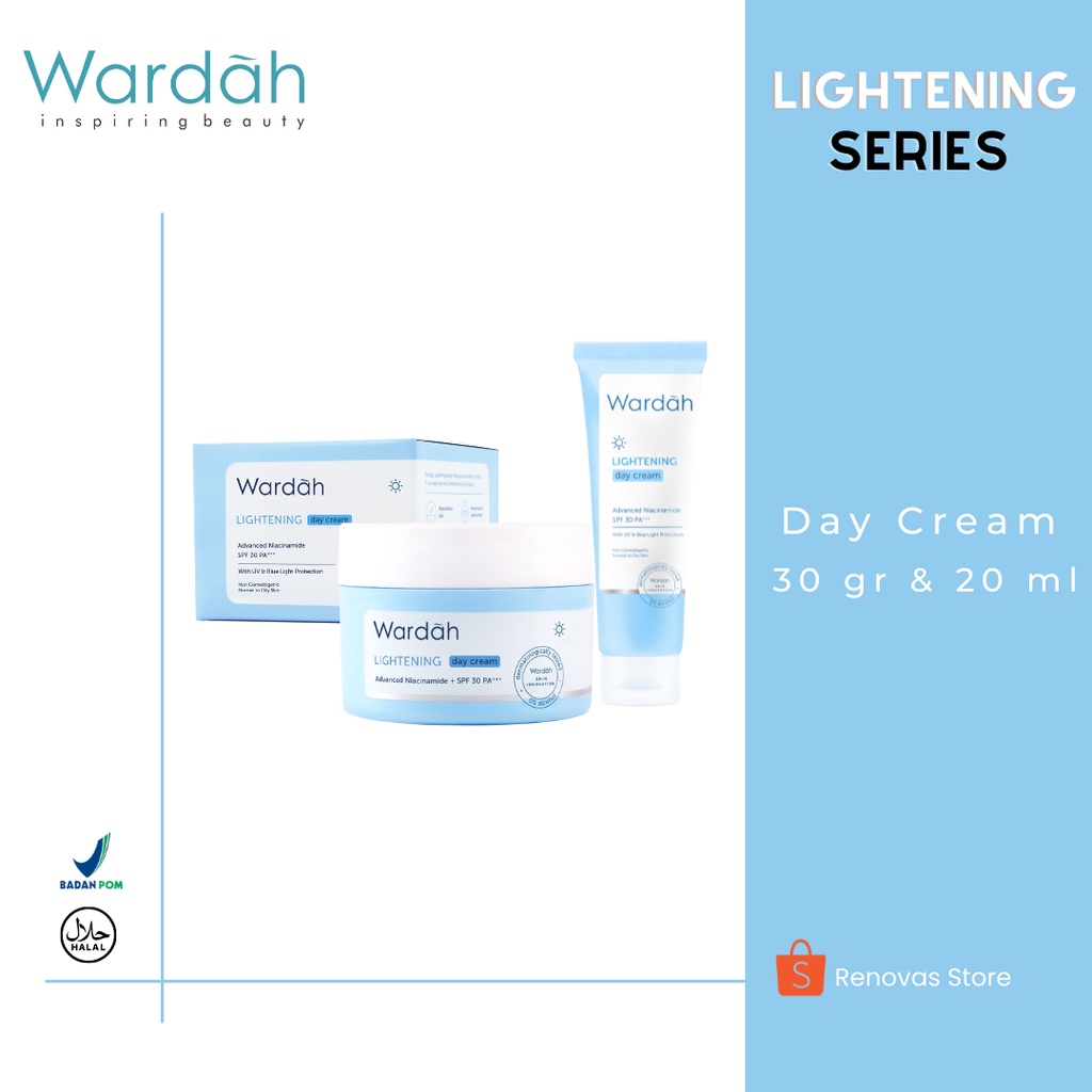 perbedaan moisturizer dan day cream wardah