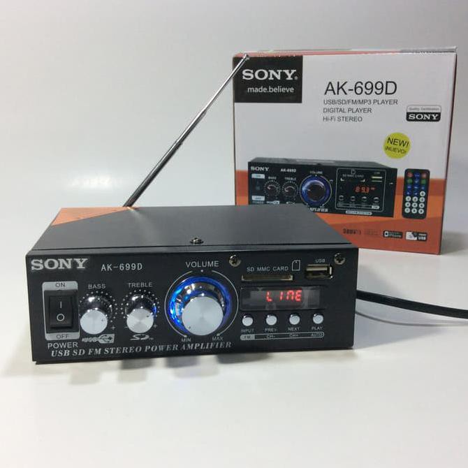 AMPLIFIER MINI USB,SD,FM STEREO ,MP3 DIGITAL PLAYER HIFI