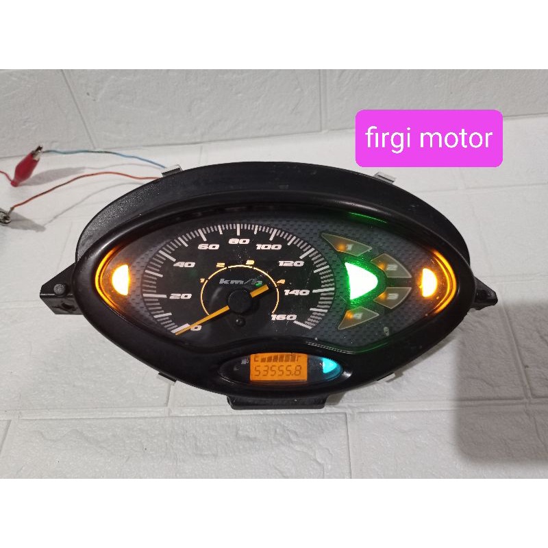 Jual Speedometer Honda karisma D shoket putih SECOND original jaminan