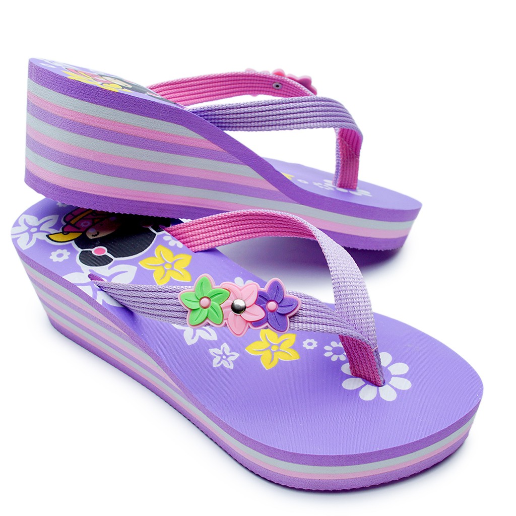 Sandal Anak Perempuan Dnoir AWBUNGA UNGU Shopee Indonesia